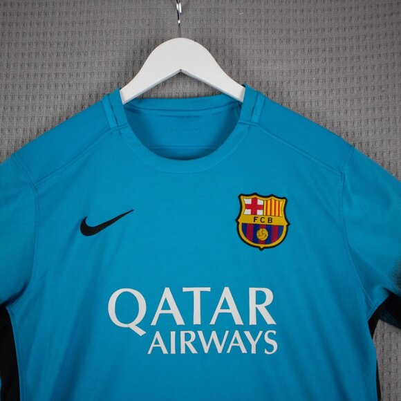 Nike FC Barcelona Third Women's Soccer Jersey 15/16 - Picture 4 of 8